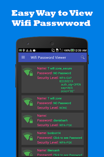 Wifi Password Viewer পিসি