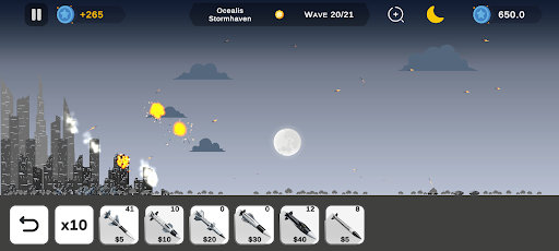 Rain Of Fire: Lá Chắn Bầu trời