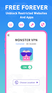 Monster VPN-Fast, Secure, Free PC