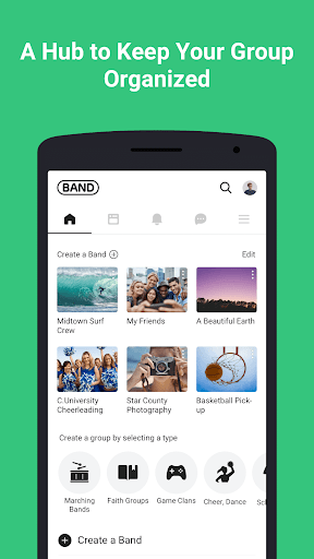 BAND - App for all groups PC