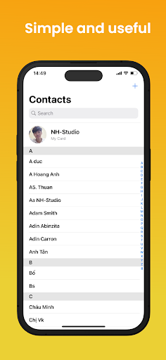 iContacts – OS 17 Contacts