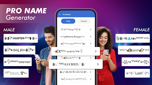 گیمر کے لیے عرفی نام جنریٹر پی سی