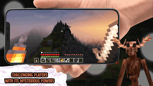 Мод Скинвокер ужасы для MCPE