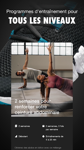 Nike Training Club : exercice