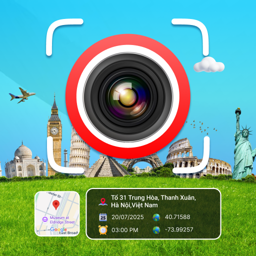 GPS 지도: 카메라 & 위치 PC