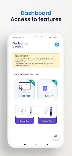 NIMI MOCK TEST পিসি
