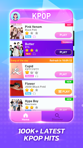 Kpop ピアノタイル: bts 音ゲー