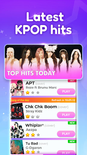 Kpop 鋼琴塊 3 - 音樂遊戲