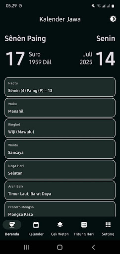 komputer Kalender Jawa