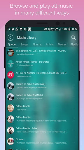 Nirvana Music Player PC