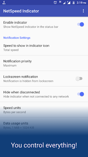 NetSpeed Indicator পিসি