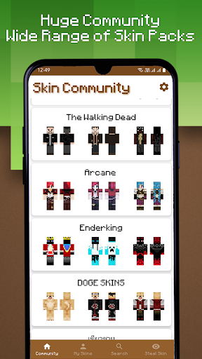 komputer Skin Pack Maker for Minecraft