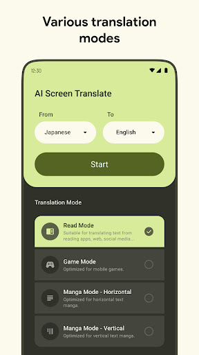 komputer AI Screen Instant Translate