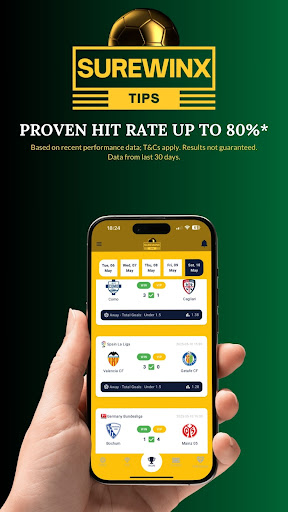 SureWinX: فٹبال کی پیش گوئیاں