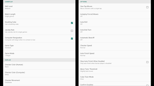 Backgammon NJ for Android PC