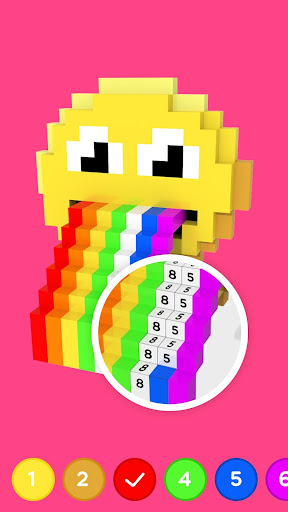 Color by Number ®: 3D No.Draw PC