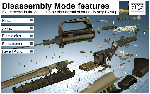 komputer World of Guns: Gun Disassembly