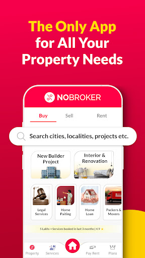 NoBroker Rent, Buy, Sell Flats电脑版