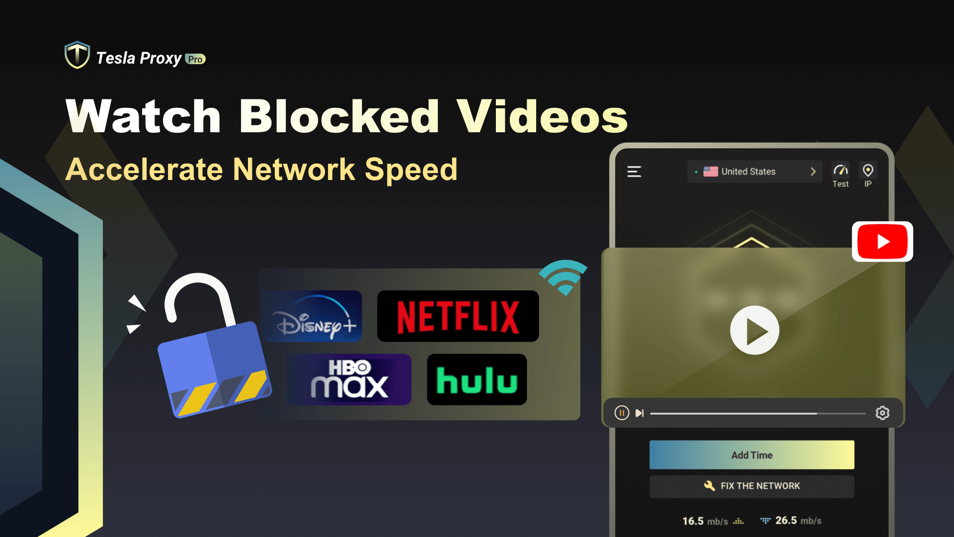 Tesla Proxy Pro - Safe & Fast PC