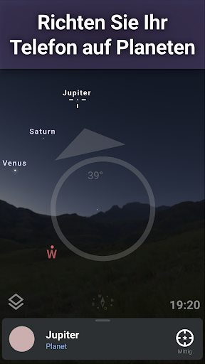 Stellarium Mobile：Sternenkarte PC