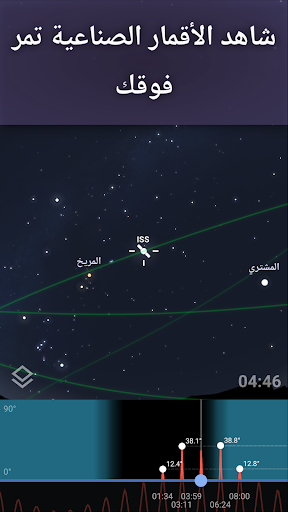 Stellarium Mobile：خريطة النجوم