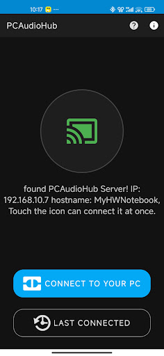PCAudioHub: Pc Audio to Phone PC