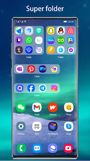 komputer Cool Note20 Launcher Galaxy UI