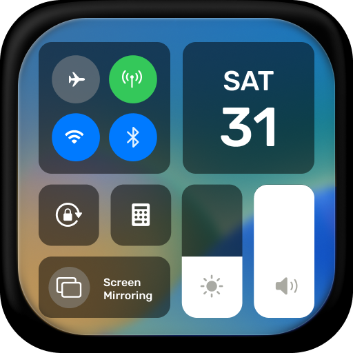 iPhone Control Center iOS 16 PC