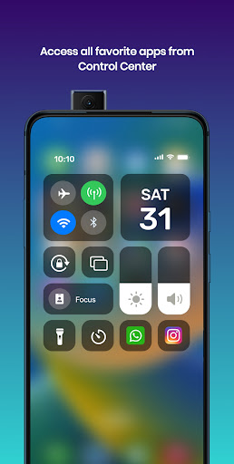 iPhone Control Center iOS 16