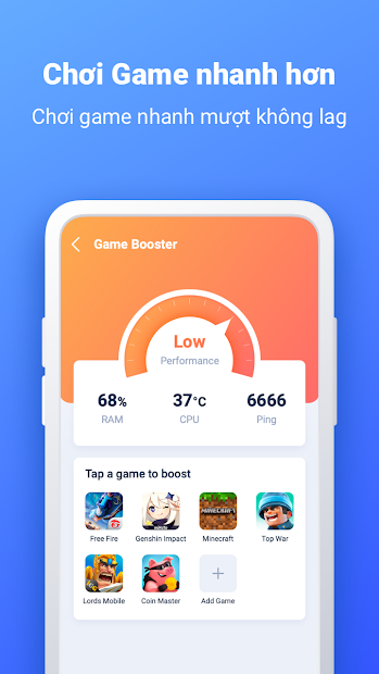 Nox Booster - Tăng tốc Game PC