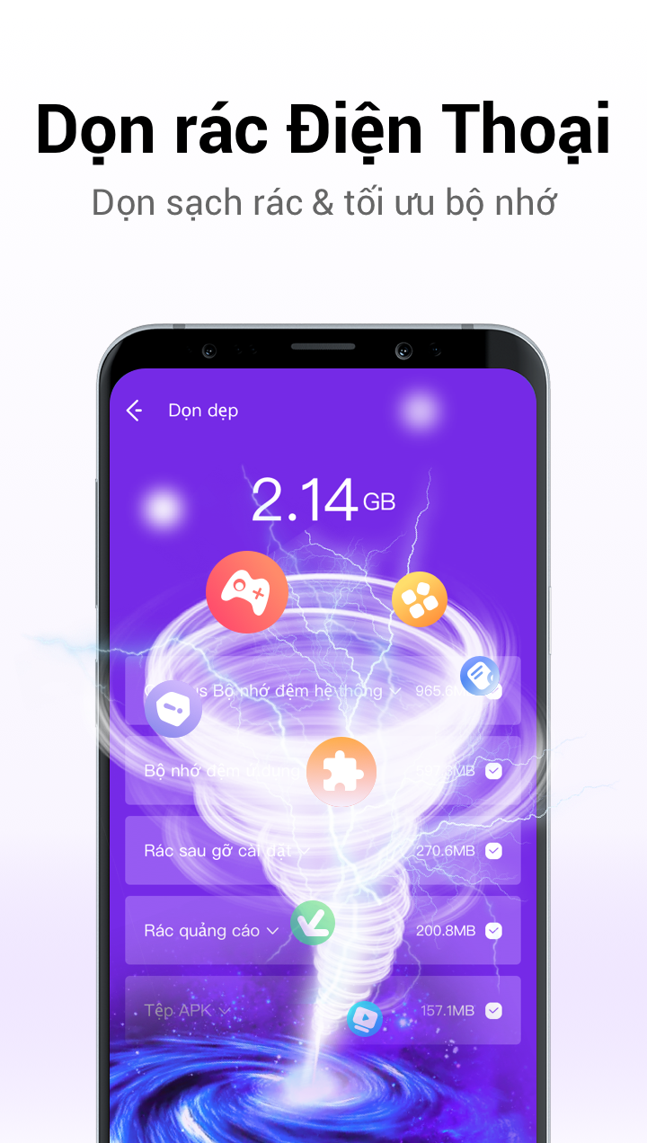 Nox Cleaner - tăng tốc dế yêu, giải phóng bộ nhớ PC