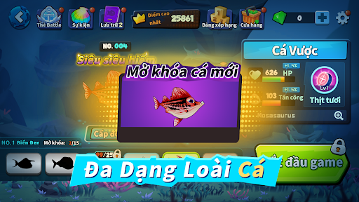 Fish Clash - Cá Lớn Nuốt Cá Bé