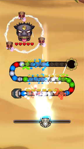 komputer Marble Shoot