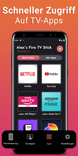 Fernbedienung für Fire TV PC