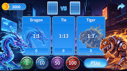 Neon Dragon & Tiger پی سی