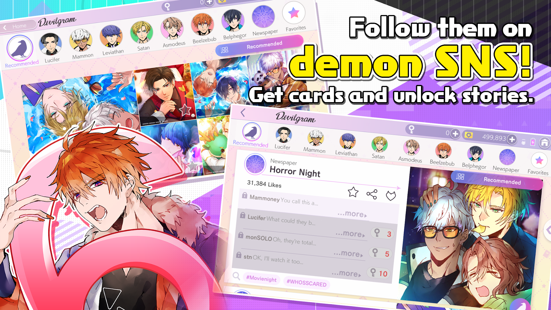 Obey Me! Shall we date? - Anime Dating Sim Game - PC