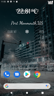 Live Weather Wallpaper-Weather PC