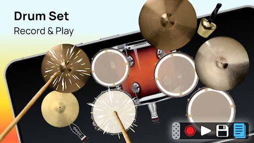 komputer Drum Set - Drumming App