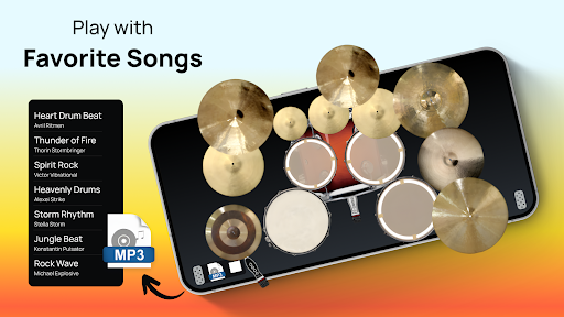 komputer Drum Set - Drumming App