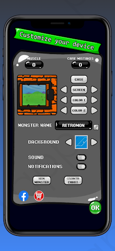 komputer RetroMon - Virtual Pet Monster