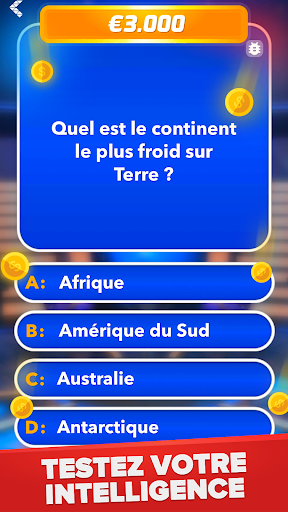 Millionnaire - Jeu de quiz