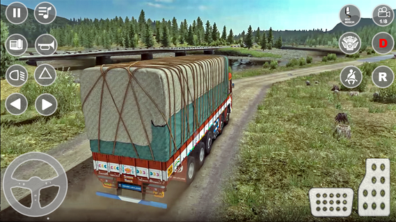 भारतीय कार्गो ट्रक लॉरी गेम 3d
