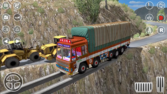 indyjski ciężarówka Gry 3d PC