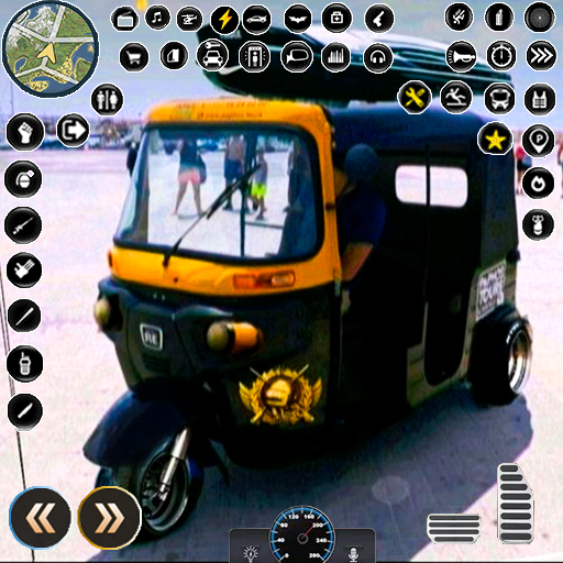 Modern Tuk Tuk Auto Driver 3D ?? ??