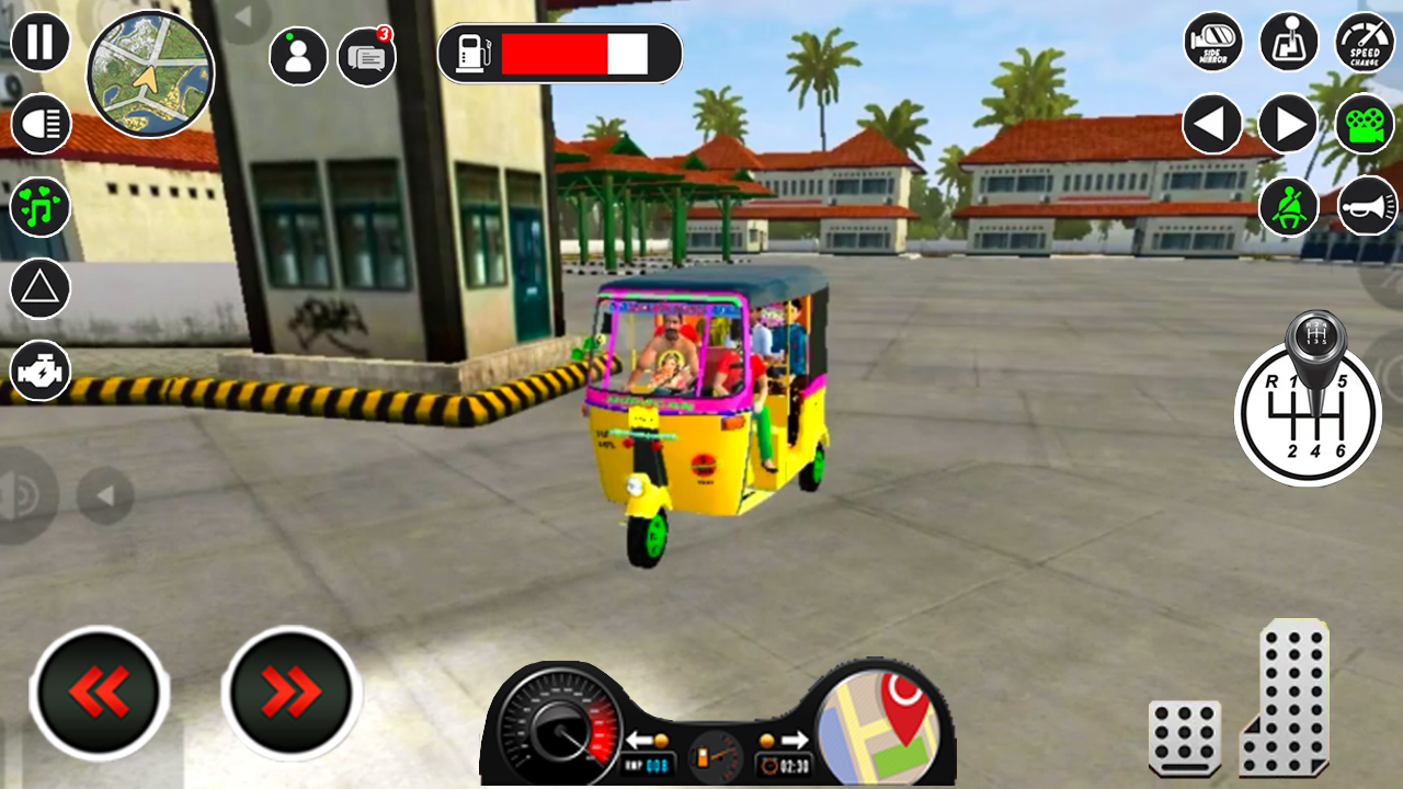 Download Modern Tuk Tuk Auto Driver 3D on PC with MEmu