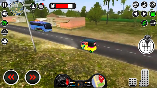 Modern Tuk Tuk Auto Driver 3D