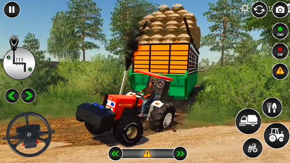 Real Tractor Heavy Cargo Drive