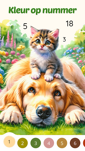 Color Aura: Paint by number