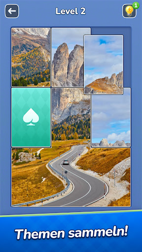 Jigsawcard Solitaire Puzzle