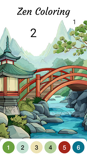 Zen Color - Color By Number